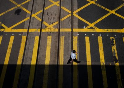 Graffiti on the street - Hong Kong